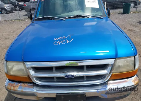 1998 Ford Ranger Splash/Xl/Xlt from USA, damaged, VIN 1FTYR10C4WTA52604